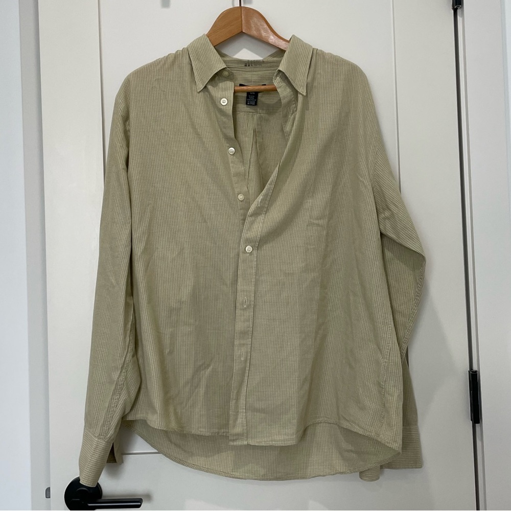 Club Monaco printed button down